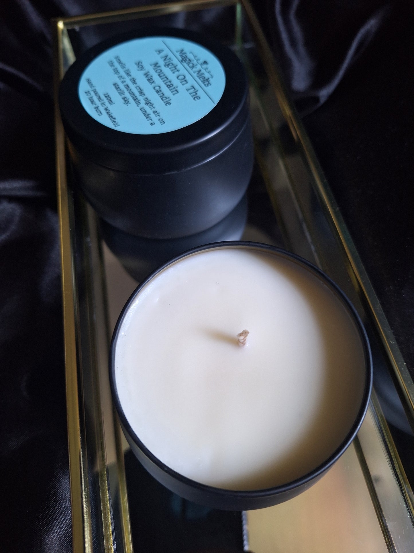 A Night on the Mountain "Night Court" Inspired Mini Candle.