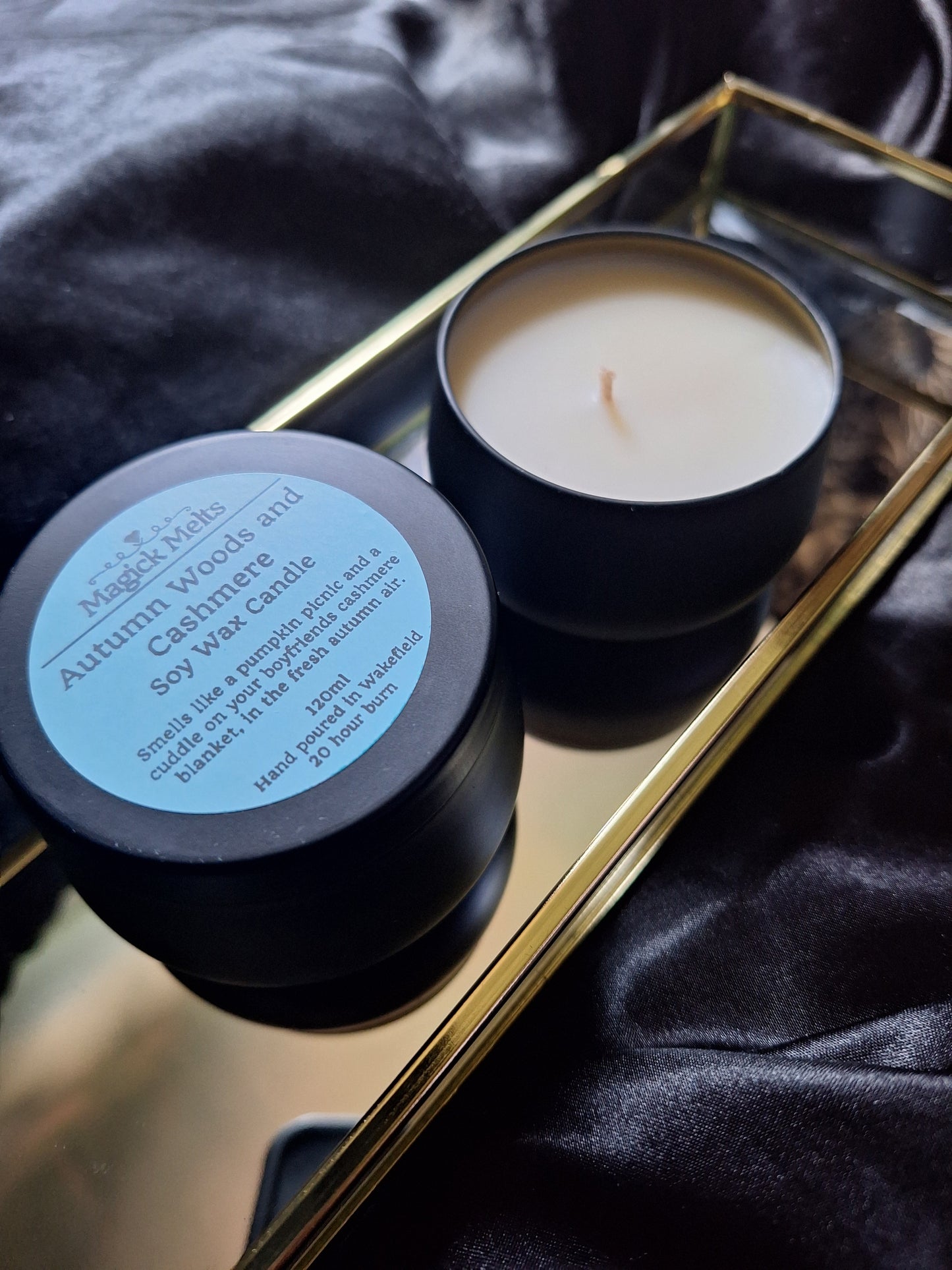 Autumn Woods and Cashmere "Autumn Court" Inspired Mini Candle