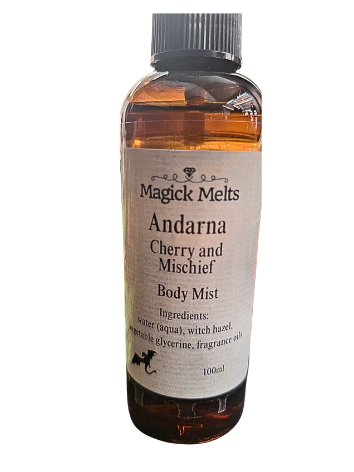 Cherry And Mischief "Andarna"( fiction inspired) Body Mist