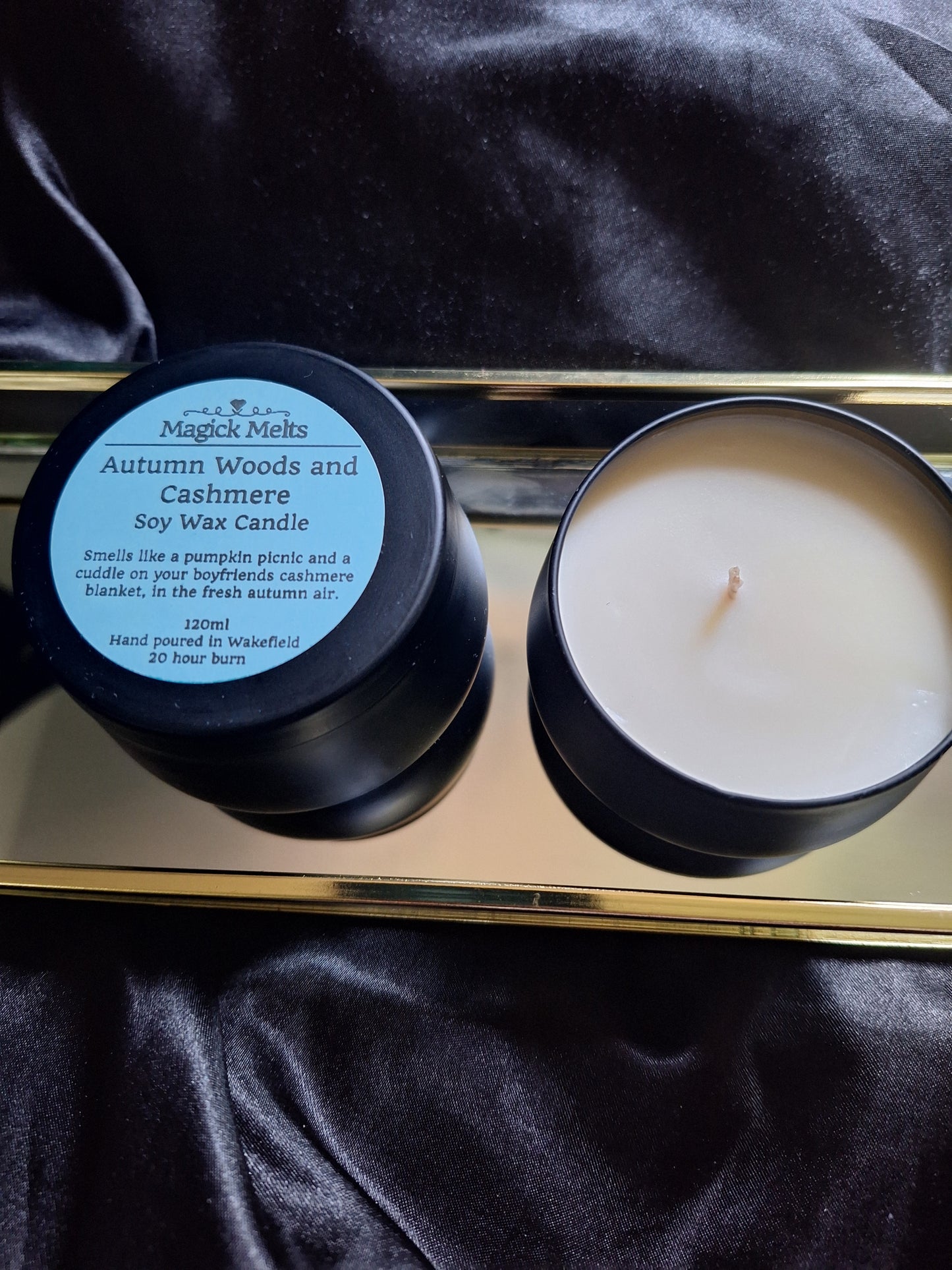 Autumn Woods and Cashmere "Autumn Court" Inspired Mini Candle