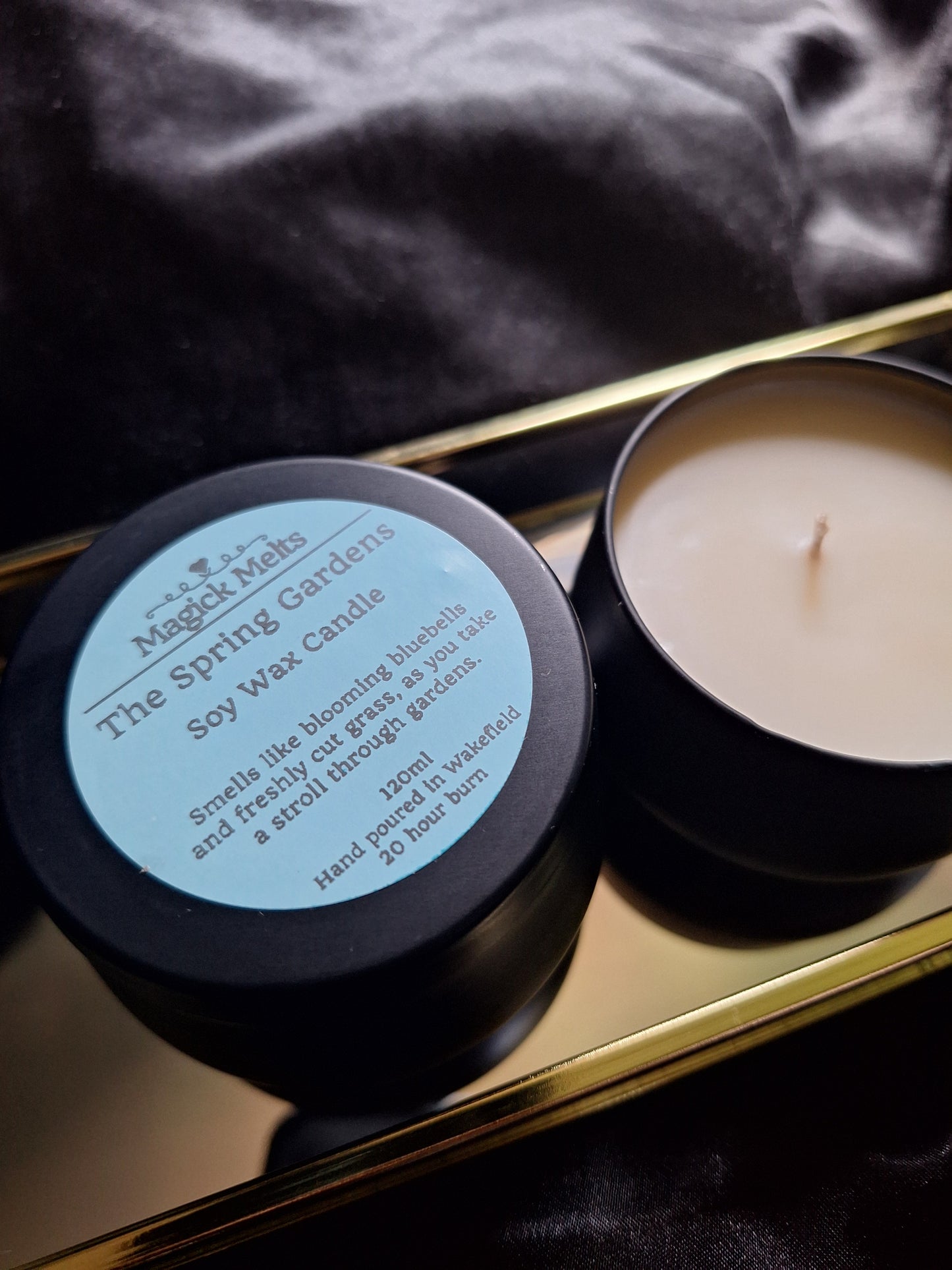 The Spring Gardens "Spring Court" Inspired Mini Candle