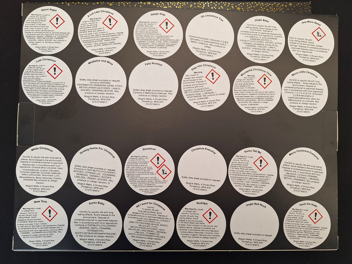 24 Day Wax Melt Advent Calendars