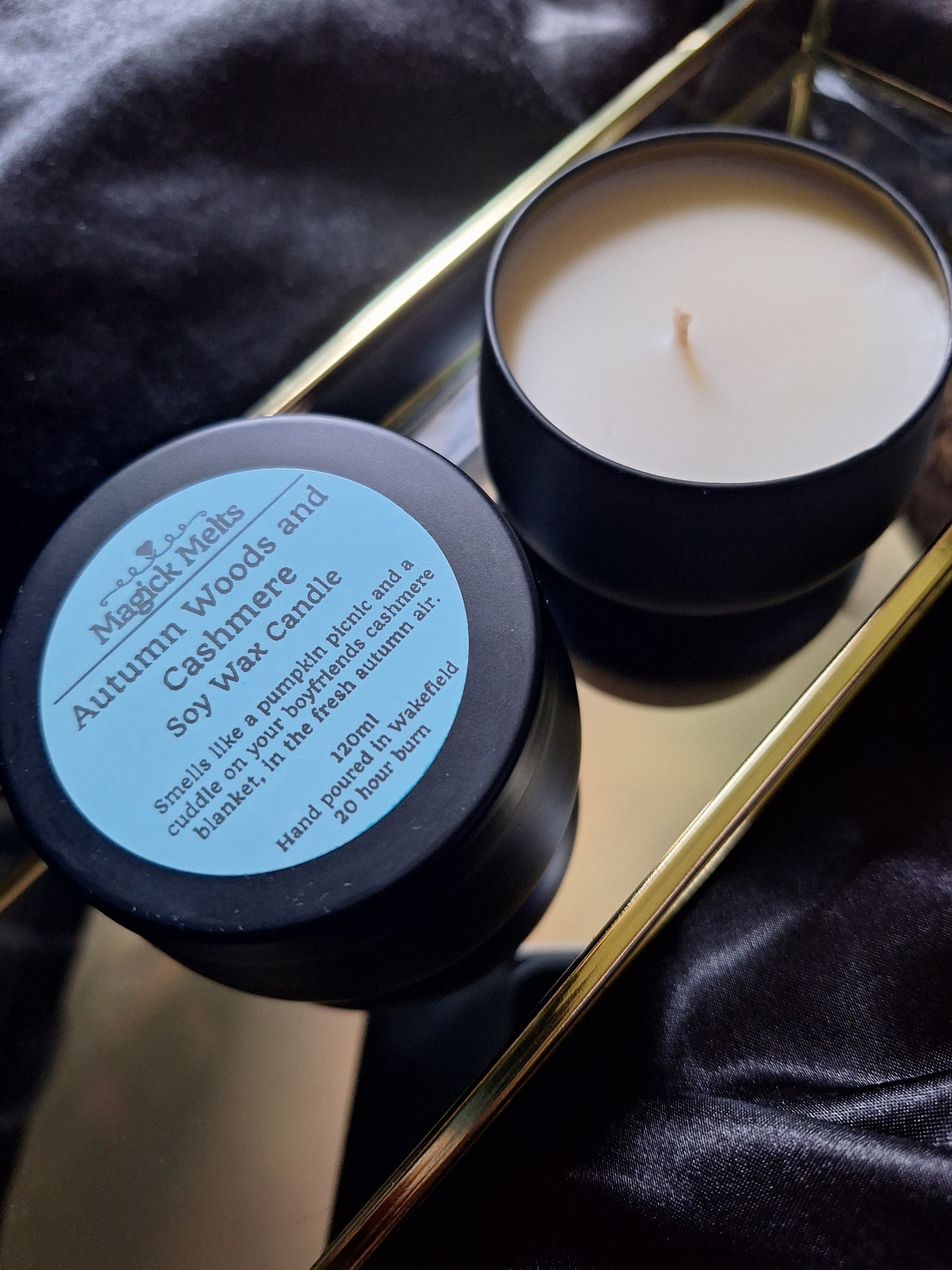Autumn Woods and Cashmere "Autumn Court" Inspired Mini Candle