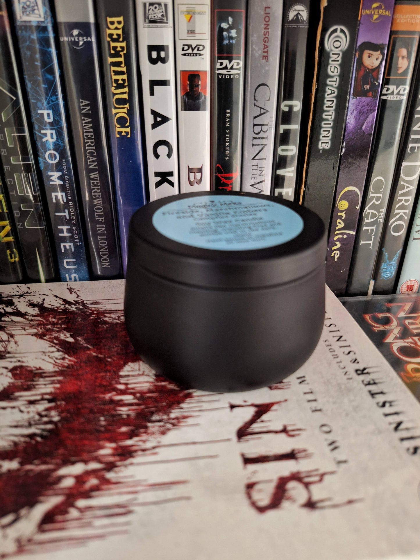 Fireside, Marshmallows, and Vanilla Embers "Campfire Stories" Soy Wax Candle