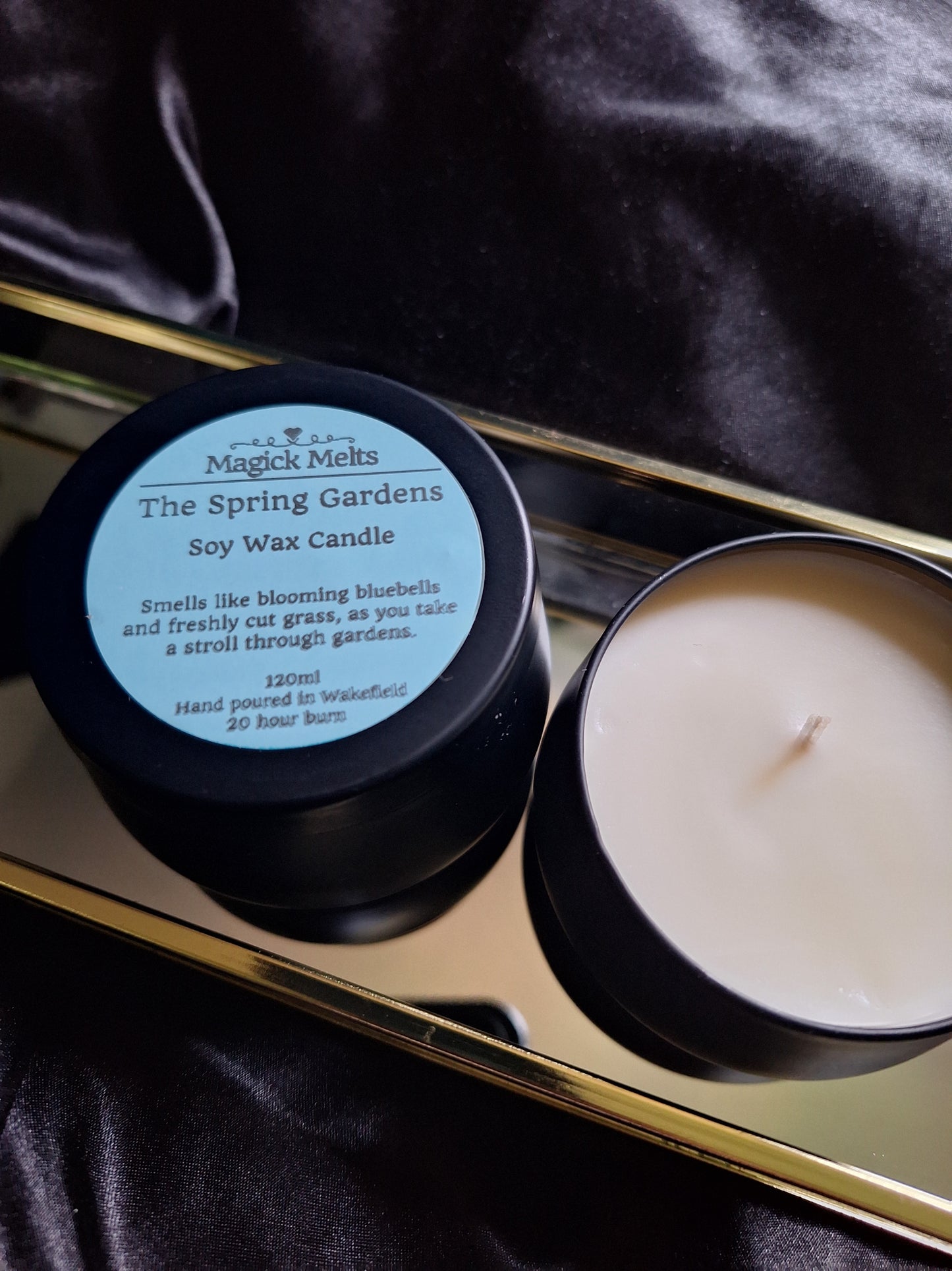 The Spring Gardens "Spring Court" Inspired Mini Candle