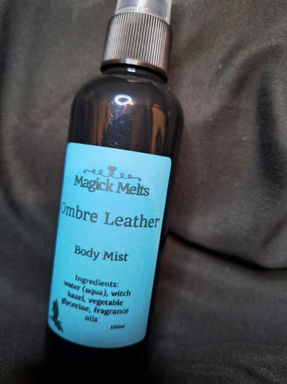Ombre Leather "Xaden"(fiction inspired) Body Mist