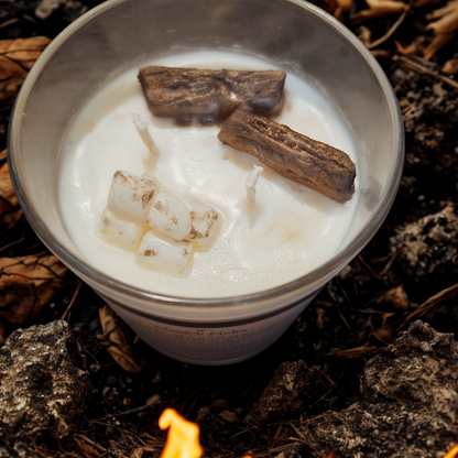 Fireside, Marshmallows, and Vanilla Embers "Campfire Stories" Soy Wax Candle