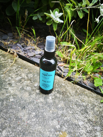 Rich leather, Tobaco and Vanilla "Black" (fiction inspired) Body Mist