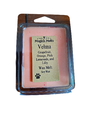 Grapefruit, Orange, Pink Lemonade, and Lilly "Velma" Fiction Inspired Wax Melt