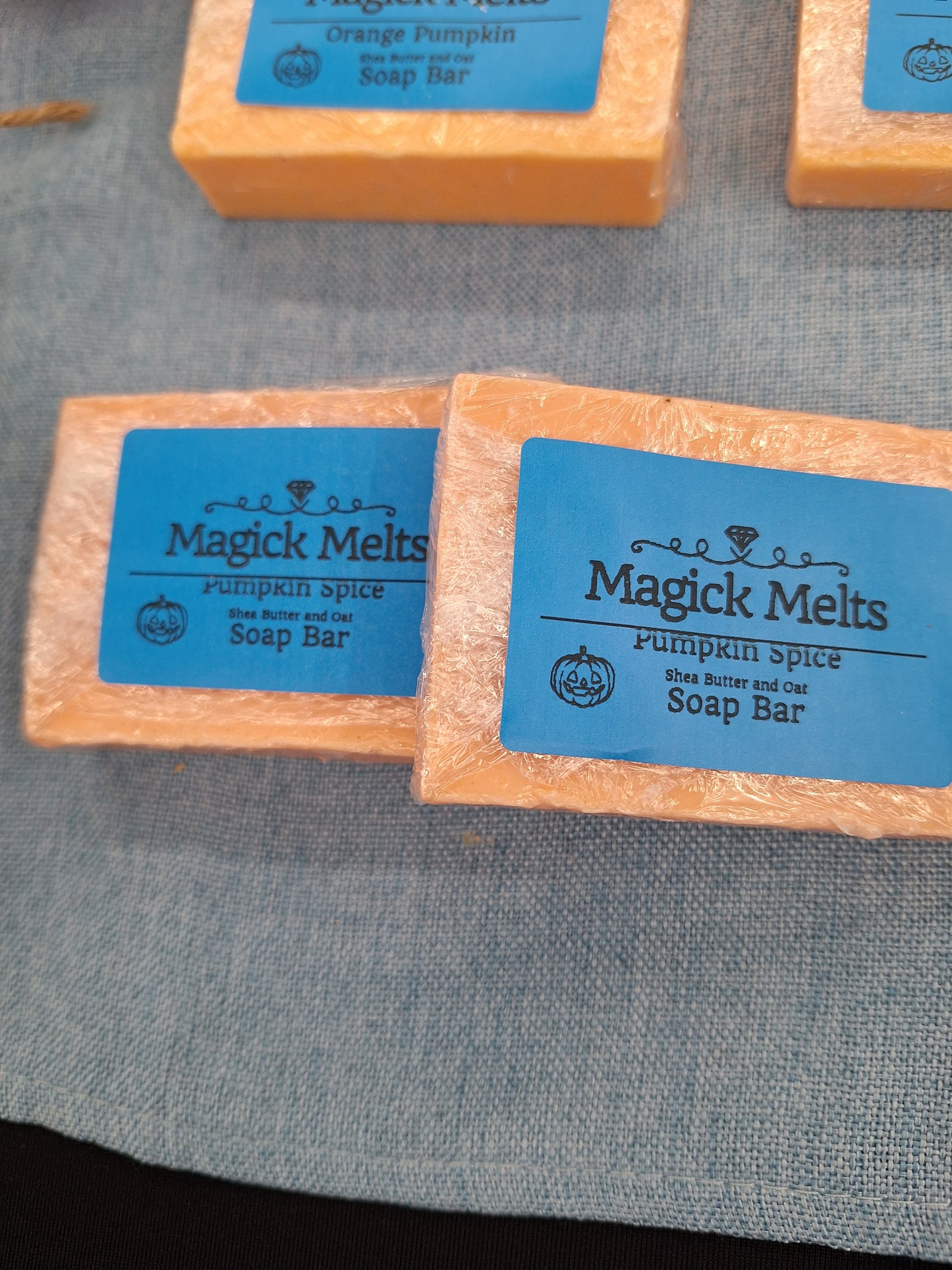 Pumpkin Spice "We All Go A Little Mad Sometimes" Shea Butter and Oat Hand Soap
