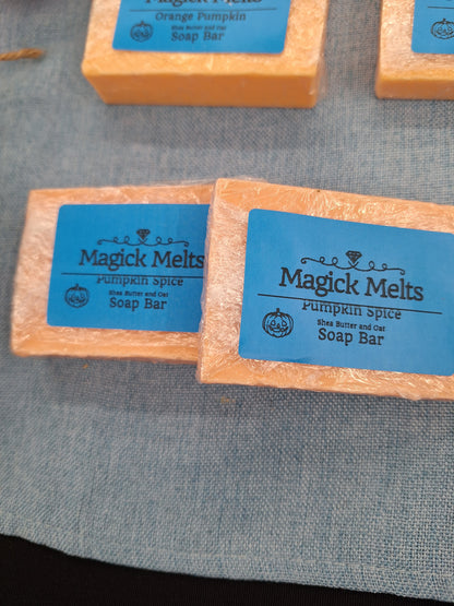 Pumpkin Spice "We All Go A Little Mad Sometimes" Shea Butter and Oat Hand Soap
