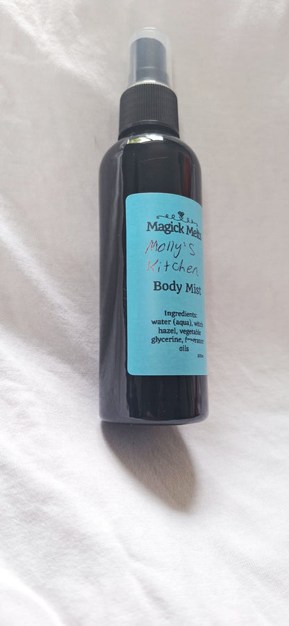 Creamy Vanilla and Baking "Molly's Kitchen" inspired Body Mist