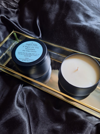 A Night on the Mountain "Night Court" Inspired Mini Candle.