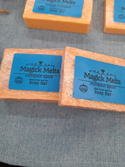 Pumpkin Spice "We All Go A Little Mad Sometimes" Shea Butter and Oat Hand Soap