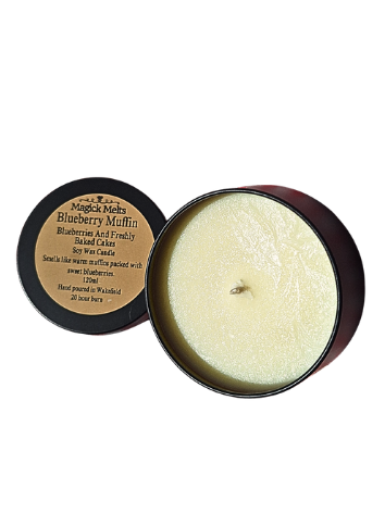 Blueberries and Freshly Baked Cakes "Blueberry Muffin" Fiction Inspired Candle