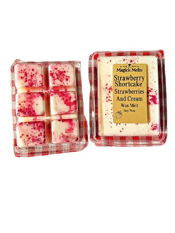 Strawberries and Cream "Strawberry Shortcake" Fiction Inspired Wax Melt