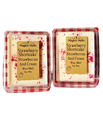 Strawberries and Cream "Strawberry Shortcake" Fiction Inspired Wax Melt