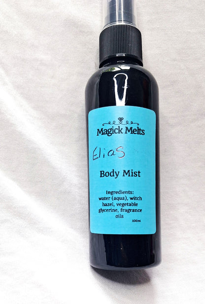 Sandalwood and Vanilla "Elias" inspired Body Mist