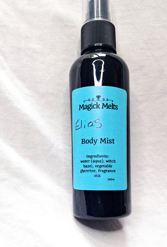 Sandalwood and Vanilla "Elias" inspired Body Mist