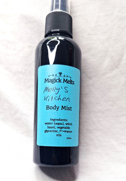 Creamy Vanilla and Baking "Molly's Kitchen" inspired Body Mist