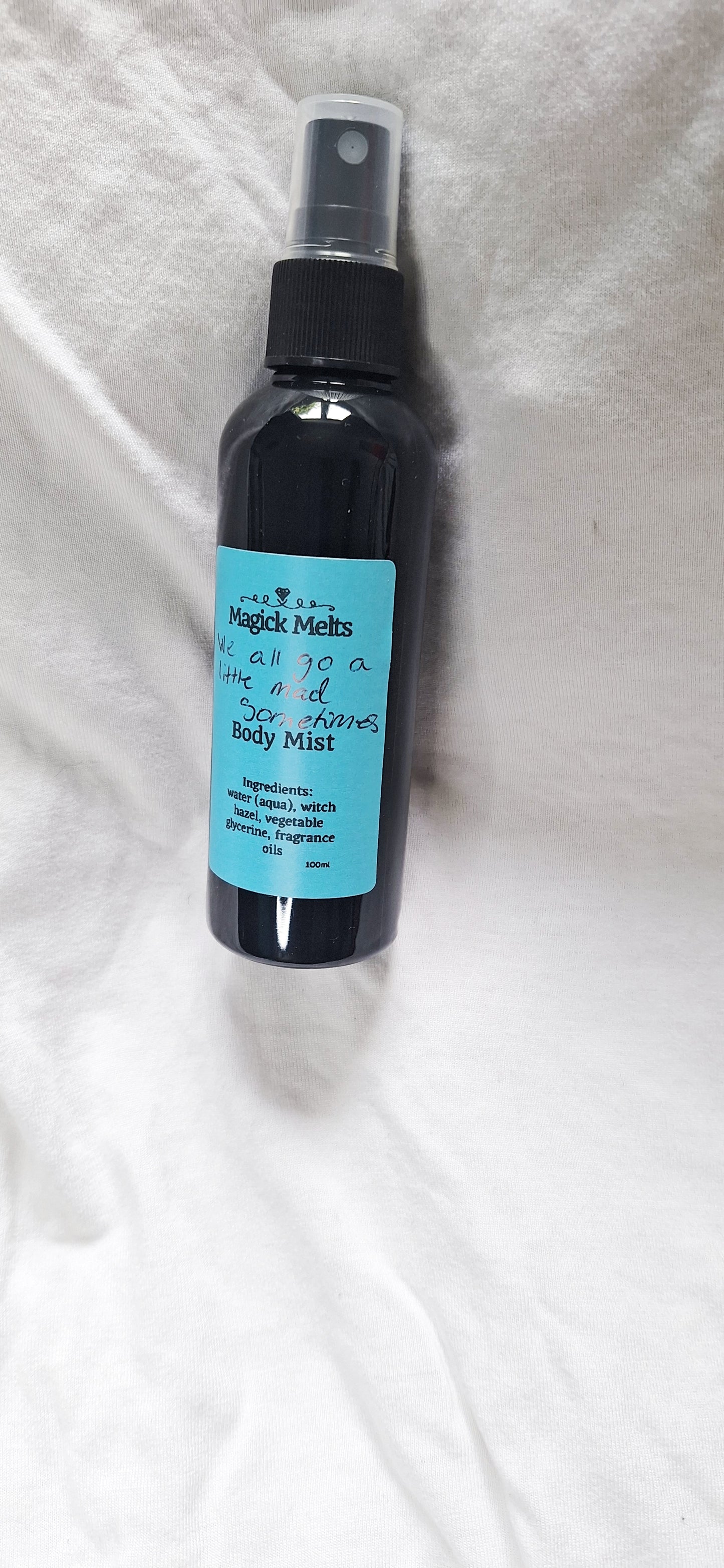 Pumpkin Spice "We All Go A Little Mad Sometimes" inspired Body Mist