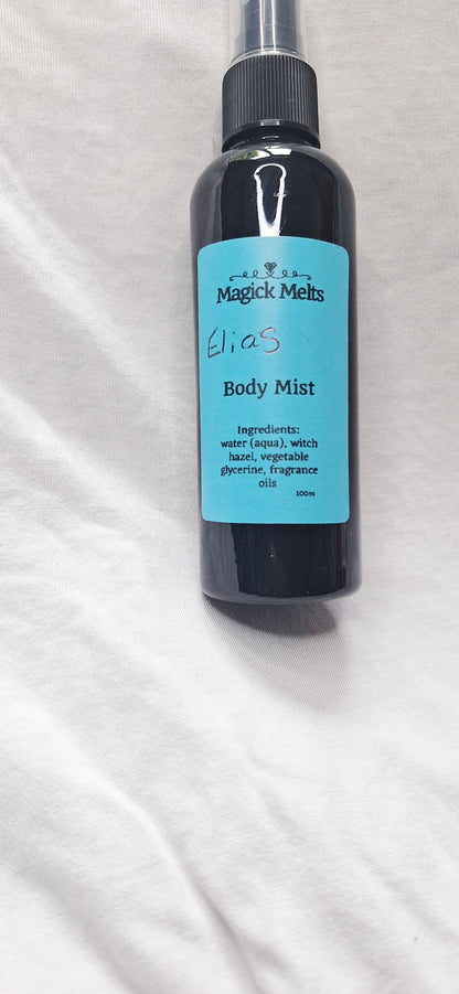 Sandalwood and Vanilla "Elias" inspired Body Mist