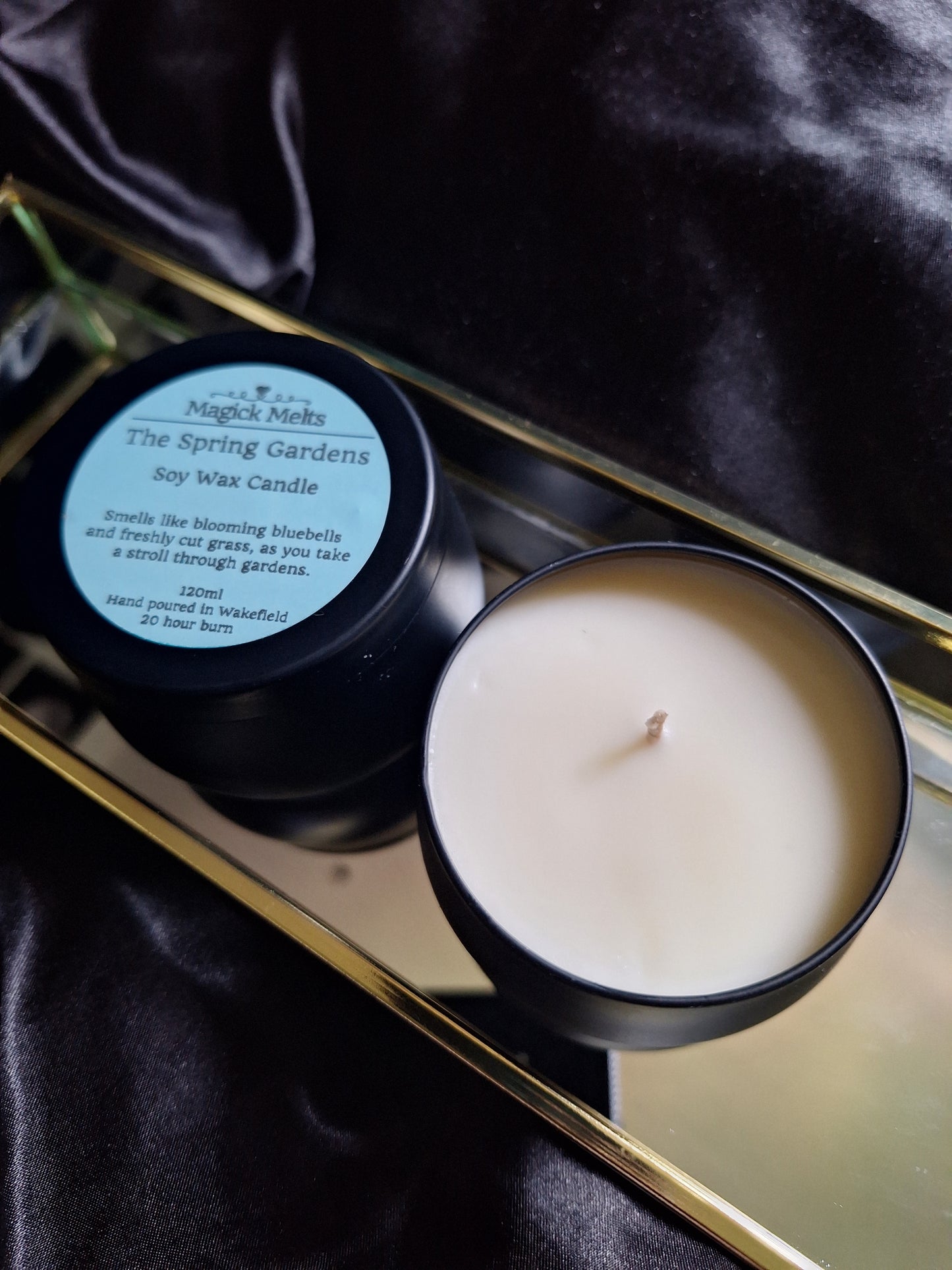 The Spring Gardens "Spring Court" Inspired Mini Candle