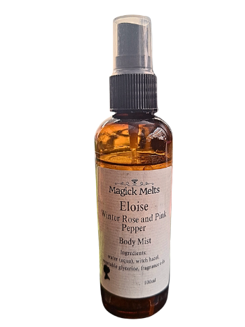 Winter Rose and Pink Peppercorn "Eloise" inspired Body Mist