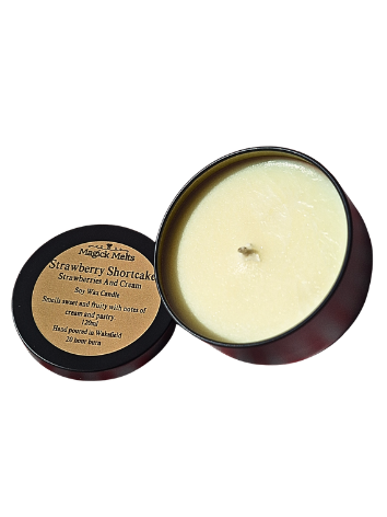 Strawberries and Cream "Strawberry Shortcake" Fiction Inspired Candle