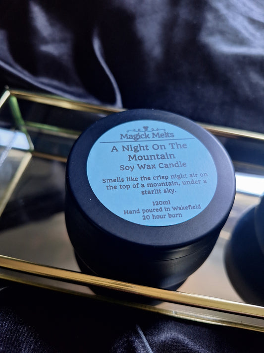 A Night on the Mountain "Night Court" Inspired Mini Candle.