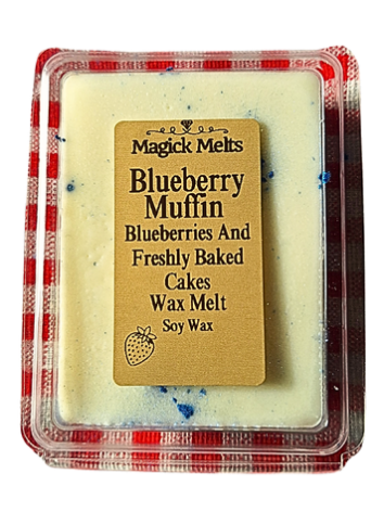 Blueberries and Freshly Baked Cakes "Blueberry Muffin" Fiction Inspired Wax Melt