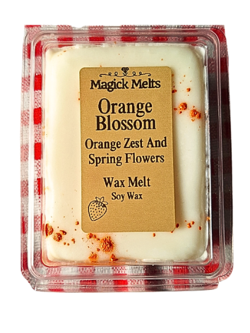 Orange Zest and Spring Flowers "Orange Blossom" Fiction Inspired Wax Melt