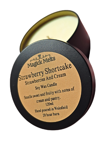 Strawberries and Cream "Strawberry Shortcake" Fiction Inspired Candle
