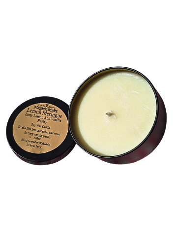 Zesty Lemon and Vanilla Pastry "Lemon Meringue" Fiction Inspired Candle