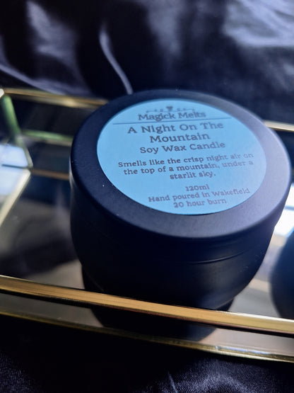A Night on the Mountain "Night Court" Inspired Mini Candle.