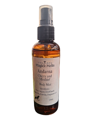 Cherry And Mischief "Andarna"( fiction inspired) Body Mist