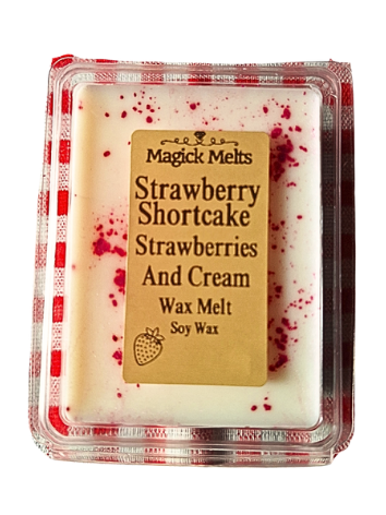Strawberries and Cream "Strawberry Shortcake" Fiction Inspired Wax Melt