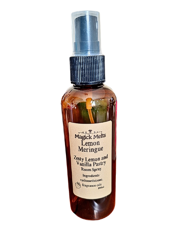 Zesty Lemon and Vanilla Pastry "Lemon Meringue" Fiction Inspired Room Spray