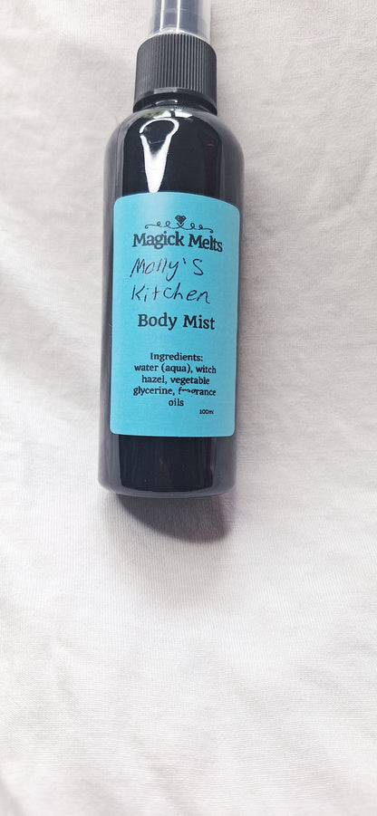 Creamy Vanilla and Baking "Molly's Kitchen" inspired Body Mist